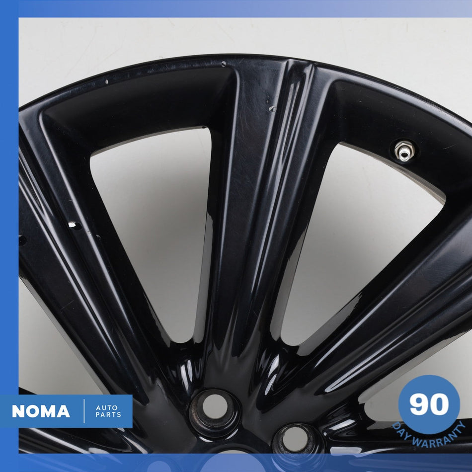 17-24 Jaguar X761 F-Pace Turbine 9 x R22 22" Wheel Rim Black OEM