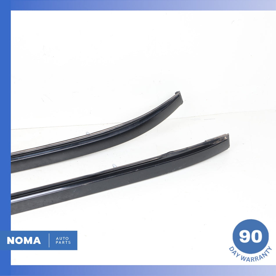 17-23 Jaguar X761 F-Pace Left & Right Roof Luggage Rack Rail Molding Set OEM