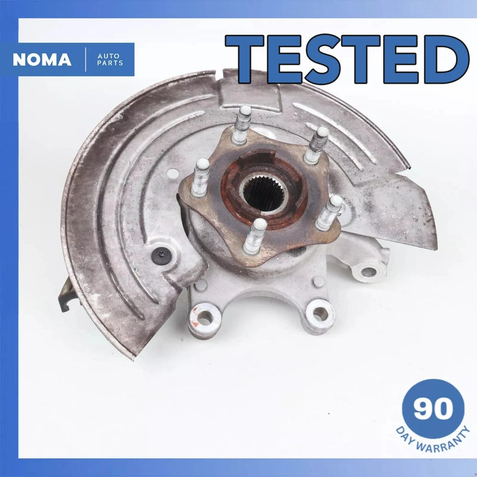 14-20 Jaguar X152 F-Type Rear Left Side Spindle Knuckle Hub w/ Shield OEM 60k