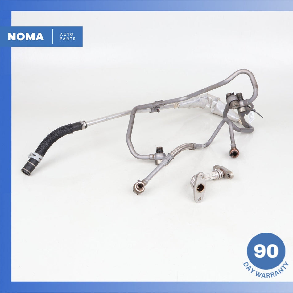 12-17 Range Rover Evoque L538 XE 204PT Turbo Turbocharger Oil Line Set OEM 59k