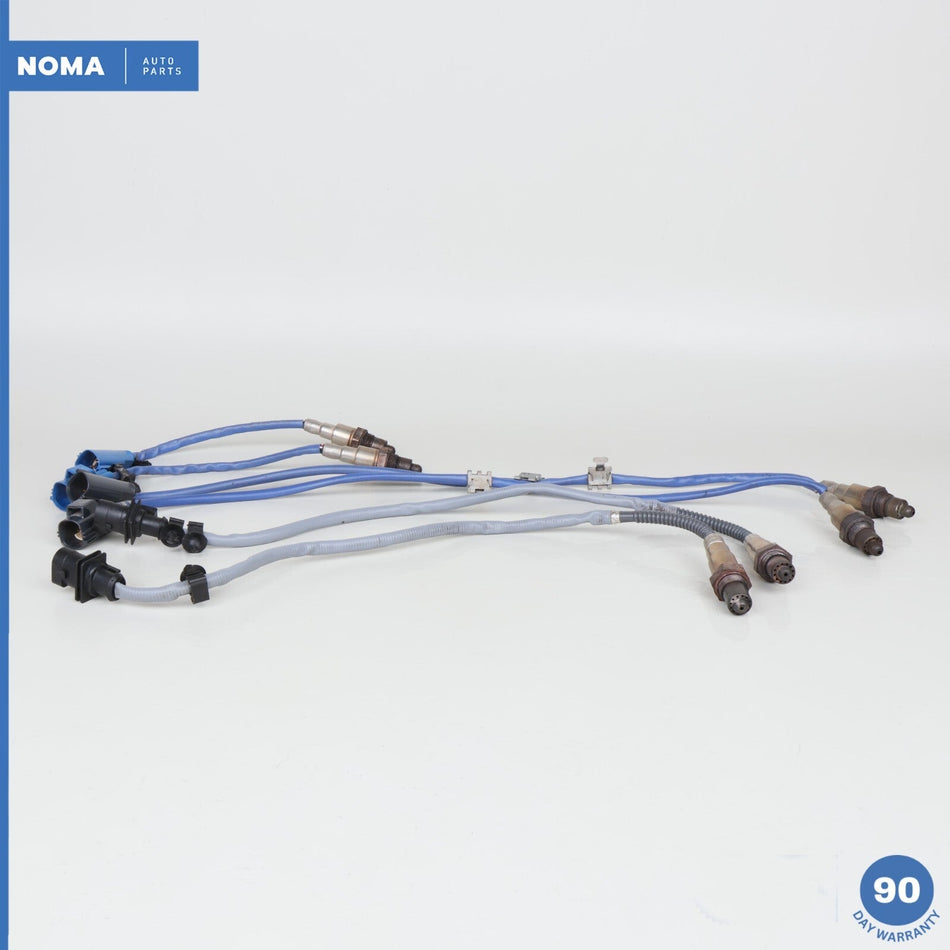 13-15 Jaguar XF XFR X250 Upstream Downstream Heated Oxygen Sensor Set of 6 OEM
