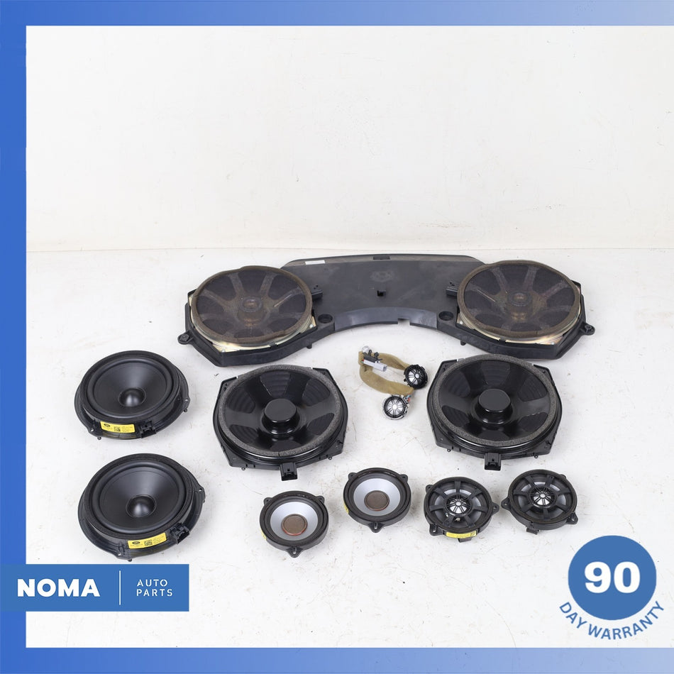 10-19 Jaguar X351 XJL XJR Front & Rear 1200W Premium Speaker Set OEM