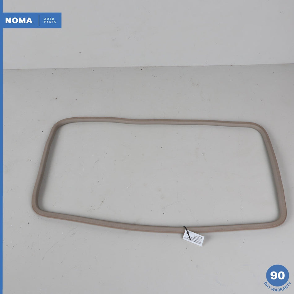 02-05 Jaguar X-Type X400 Top Upper Sliding Sunroof Seal C2S4136 Oatmeal AGD OEM