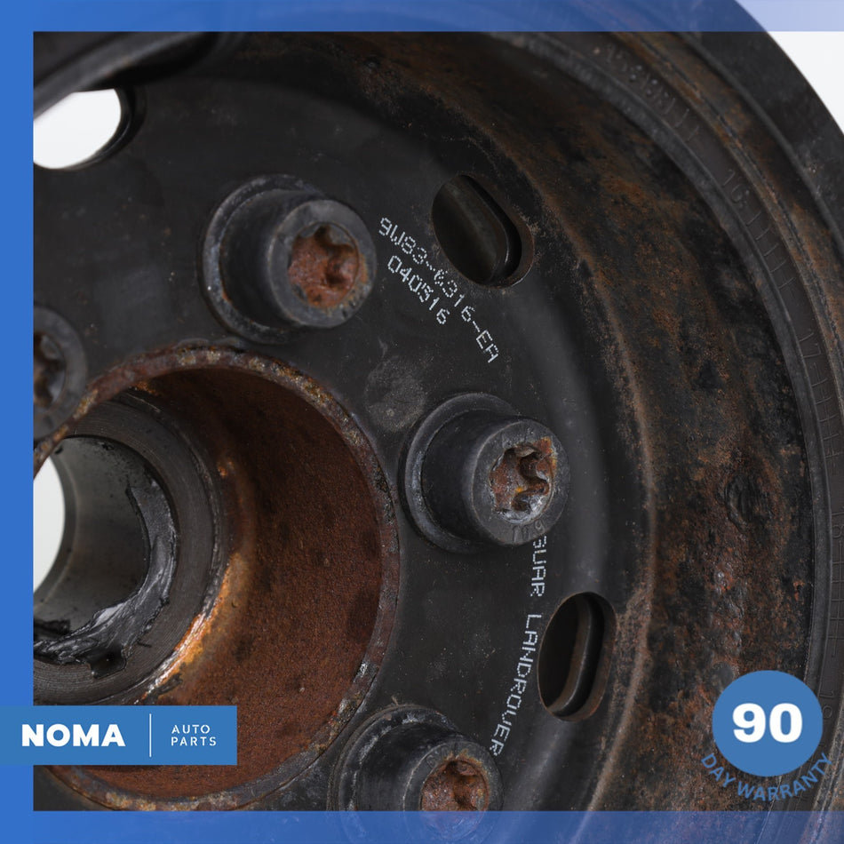 10-23 LR Range Rover L405 F-Type XF Engine Crankshaft Balancer Pulley OEM