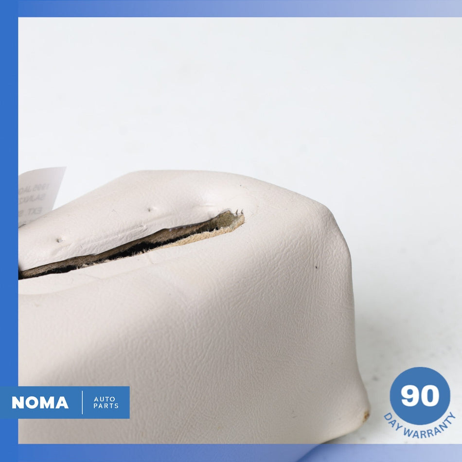 92-96 Jaguar XJS 2+2 Convertible Rear Left Side Seat Belt Trim Cover Beige OEM