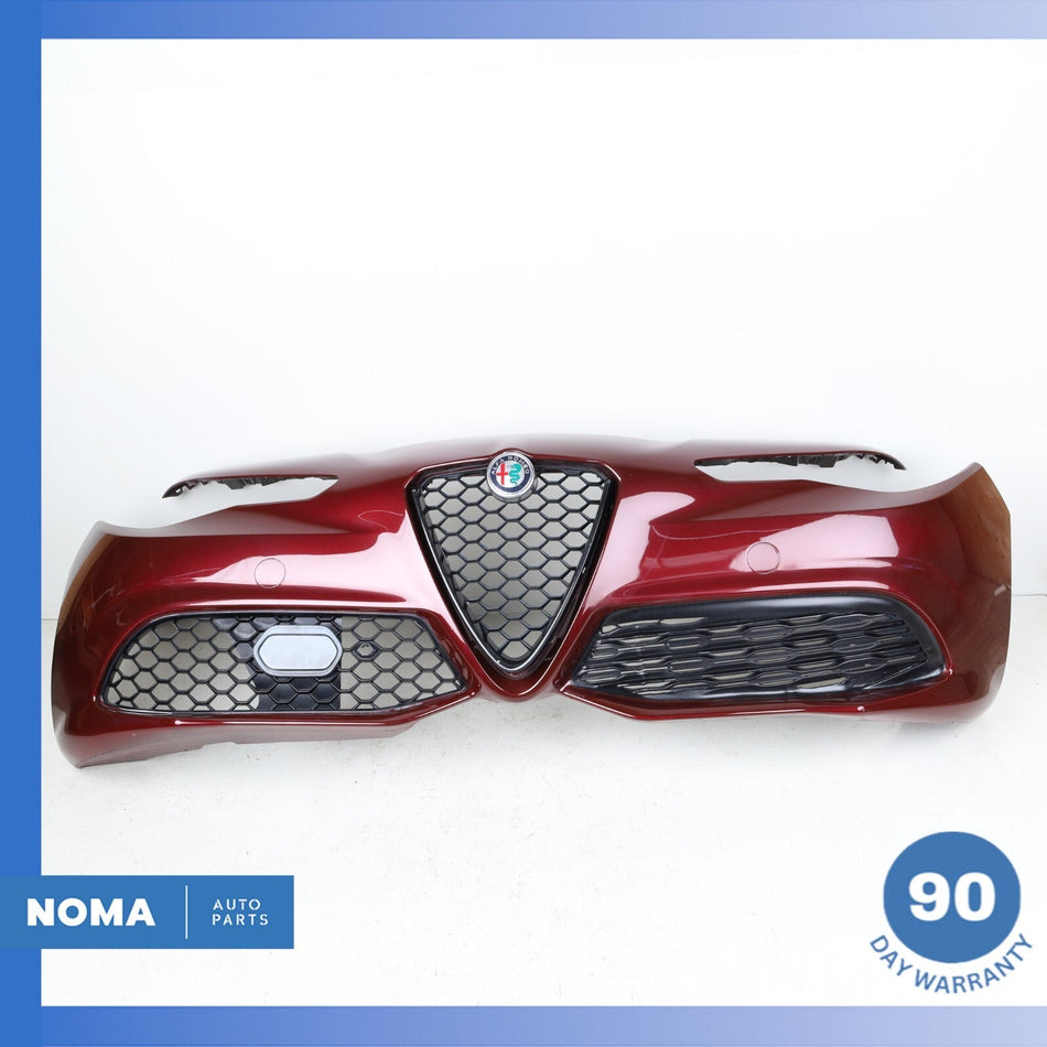 17-23 Alfa Romeo 952 Giulia Front Bumper Cover Assembly Red OEM
