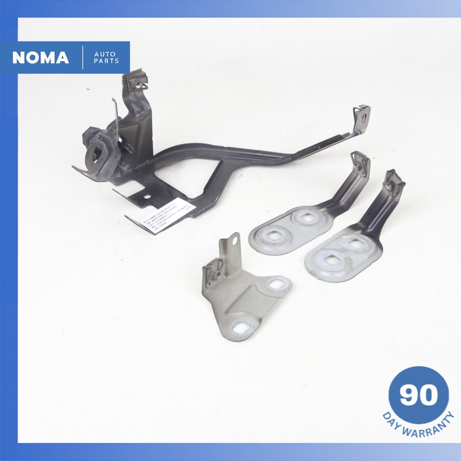 2013 BMW F10 550i Left Driver Side Fender Mount Bracket Set of 4 Black OEM