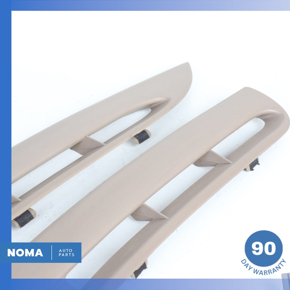 97-06 Jaguar X100 XK8 XKR Dash Windshield Air Vent Grill Grille Set Beige OEM