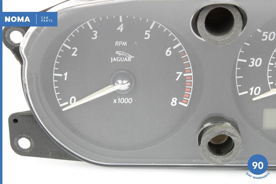 04-07 Jaguar XJ8 Vanden PIas X350 Instrument Cluster Speedometer 5W9310849AL OEM