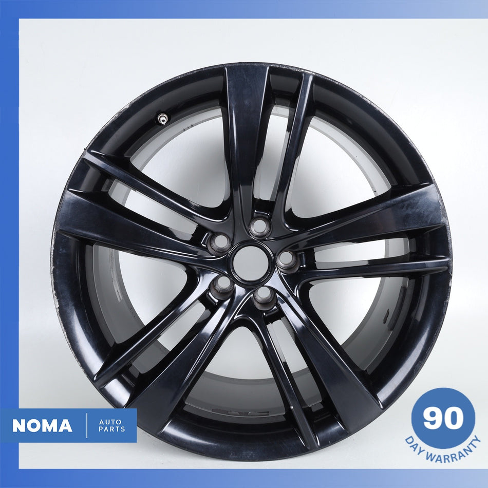 14-24 Jaguar X152 F-Type Windmill 10.5 x R20 20" Rear Wheel Rim Black OEM