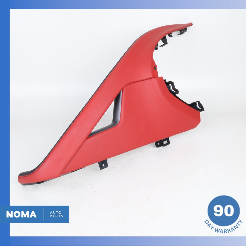 14-20 Jaguar X152 F-Type Right Side Center Console Trim Cover Panel Red OEM