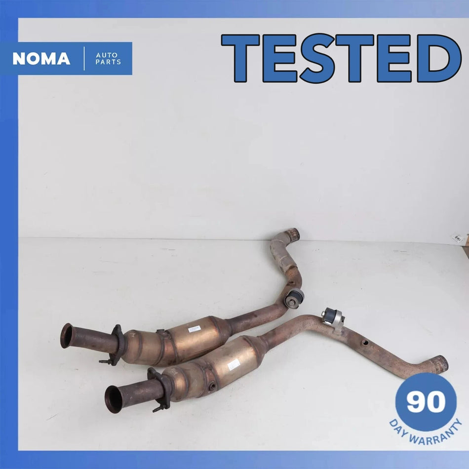 14-19 LR Range Rover Sport L494 3.0L Left & Right Side Exhaust Downpipe Set OEM