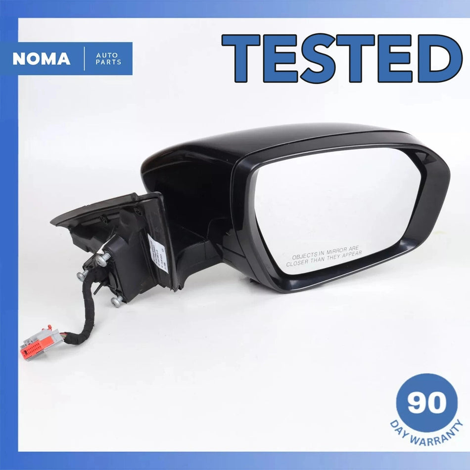 12-13 LR Range Rover Evoque L538 Right Side Rear View Mirror Assembly Black OEM