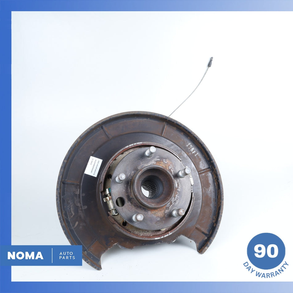 00-06 Jaguar X100 XK8 Rear Left Spindle Knuckle Hub w/ Shield MJA3291AA OEM 55k
