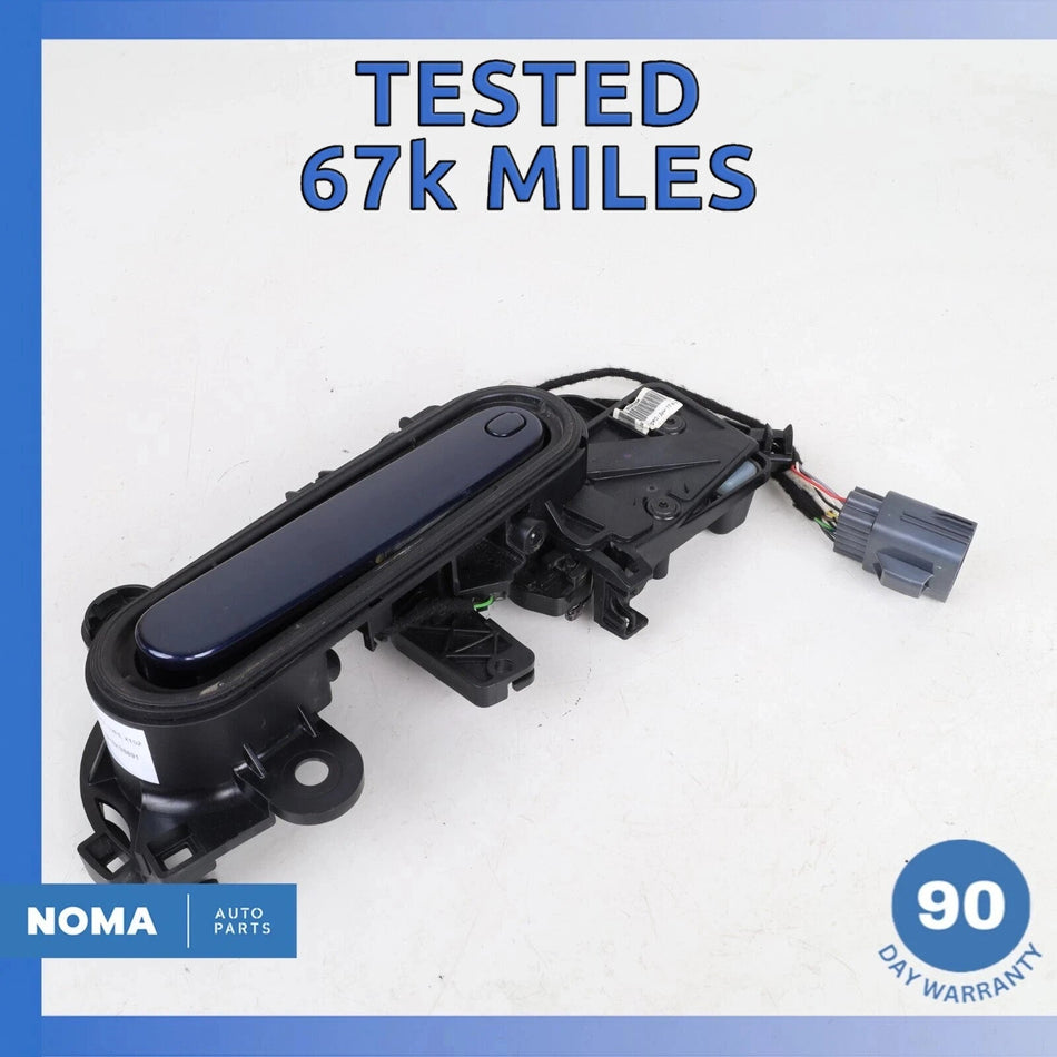 14-20 Jaguar X152 F-Type Right Passenger Side Exterior Door Handle Blue OEM 67k