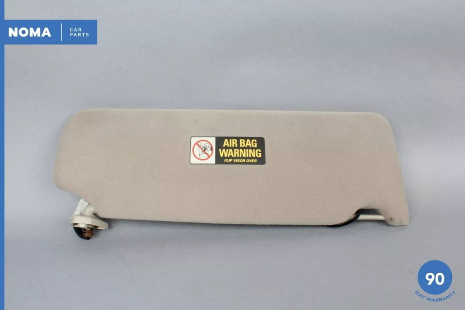 98-03 Jaguar X308 XJ8 XJR VDP Left Driver Side Sun Visor Shade Beige OEM