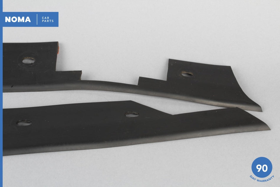 07-10 Jaguar XK XKR X150 Coupe Rear Trunk Hatch Moulding Cover Set w/ Clips OEM