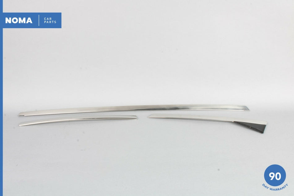 98-03 Jaguar XJ8 VDP X308 LWB Rear Left Side Outer Door Window Molding Set OEM