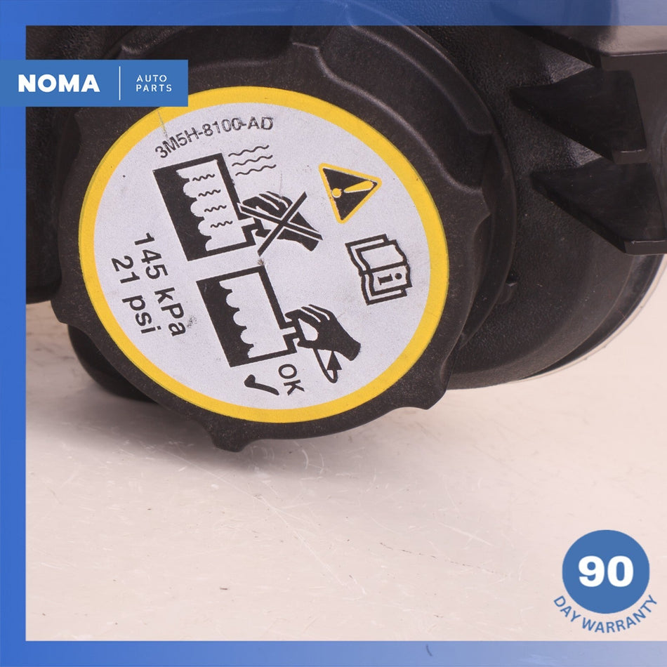 12-17 Range Rover Evoque L538 Engine Motor Coolant Expansion Tank w/ Cap OEM