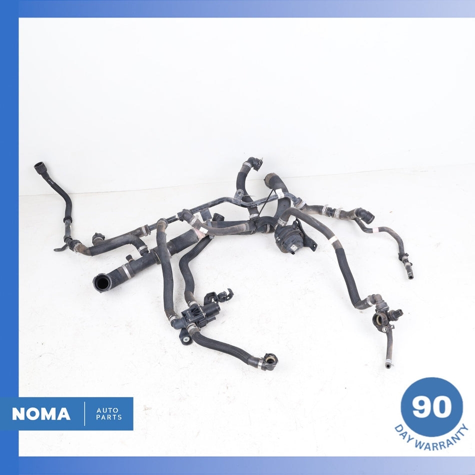 17-21 Alfa Romeo 952 Giulia Engine Cooling Radiator Hose Line Set 50547538 OEM