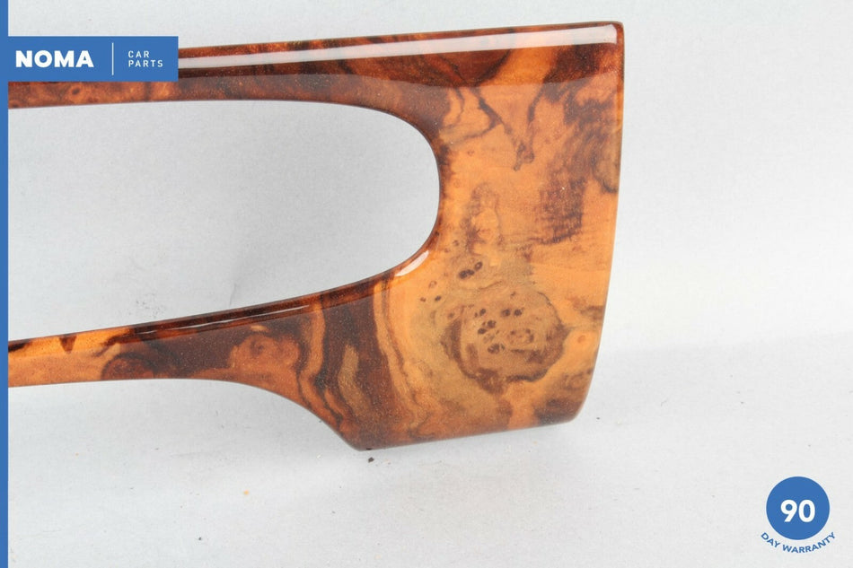 04-09 Jaguar XJ8 VDP X350 X358 Dashboard Instrument Cluster Bezel Trim Wood OEM