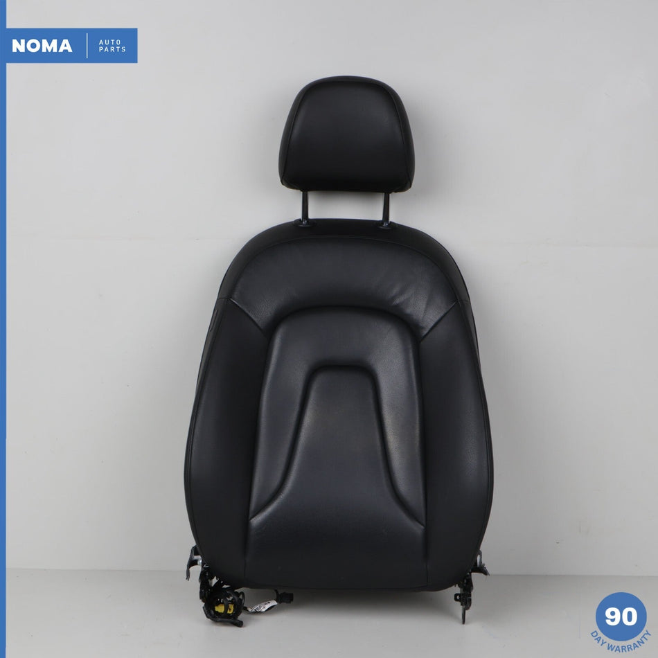 09-16 Audi A4 B8 Front Right Side Upper Seat Cushion w/ Headrest Black CA9 OEM