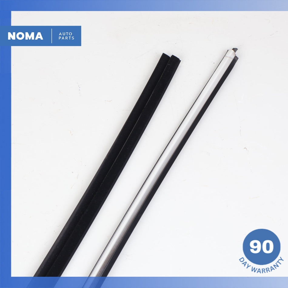 07-15 Jaguar X150 XK XKR Front Left Driver Side Door Window Molding Seal Set OEM