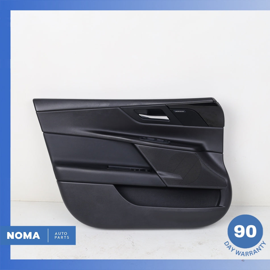 17-20 Jaguar X760 XE Front Left Driver Side Door Panel Trim Black OEM