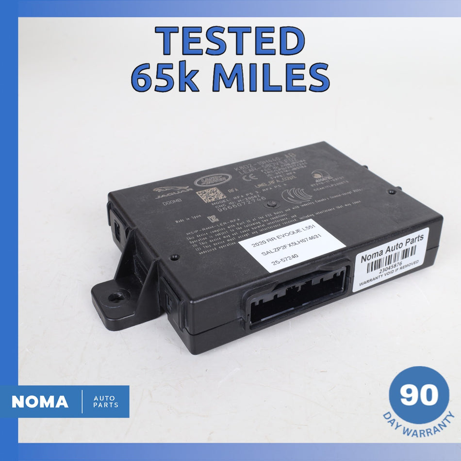 20-23 LR Range Rover Evoque L551 L560 Anti Theft Keyless Control Module OEM 65k