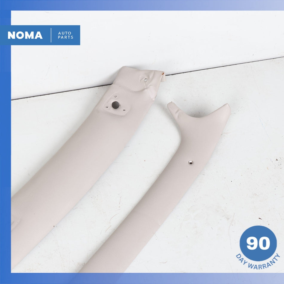 86-96 Jaguar XJS Series 3 Convertible Top Roof Headliner A-Pillar Trim Set OEM