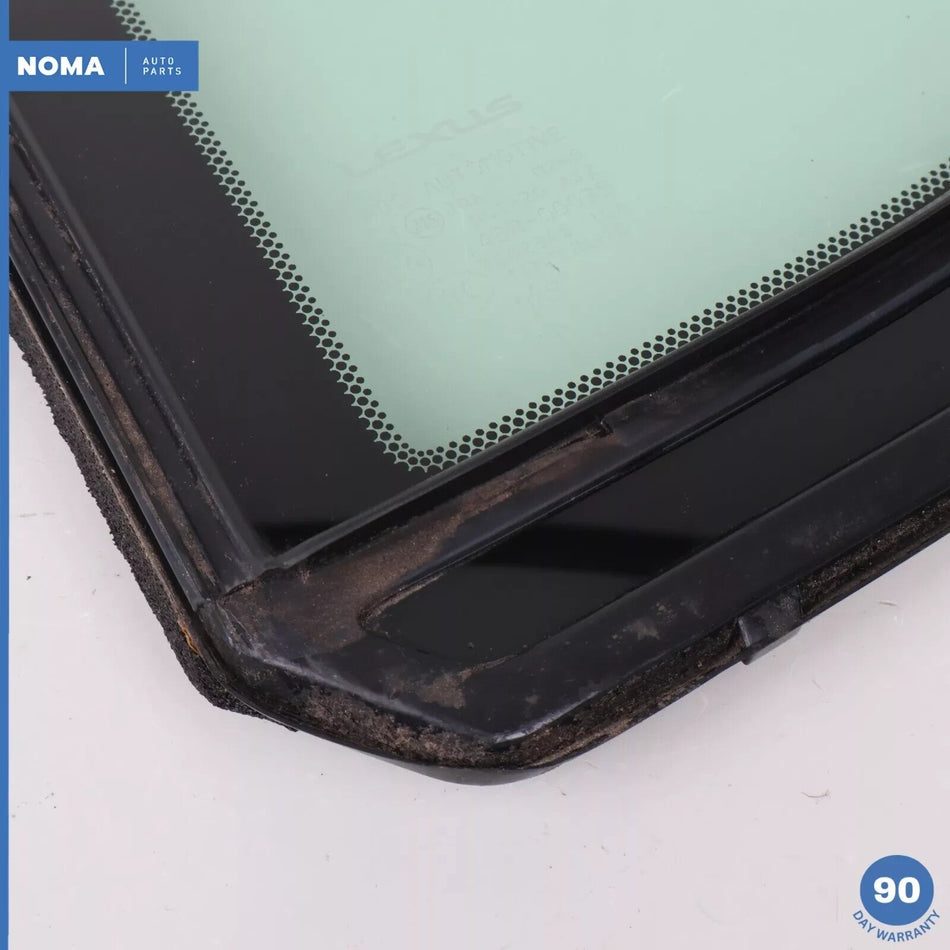 07-17 Lexus LS460 USF40 Rear Left Driver Side Door Quarter Window Glass OEM