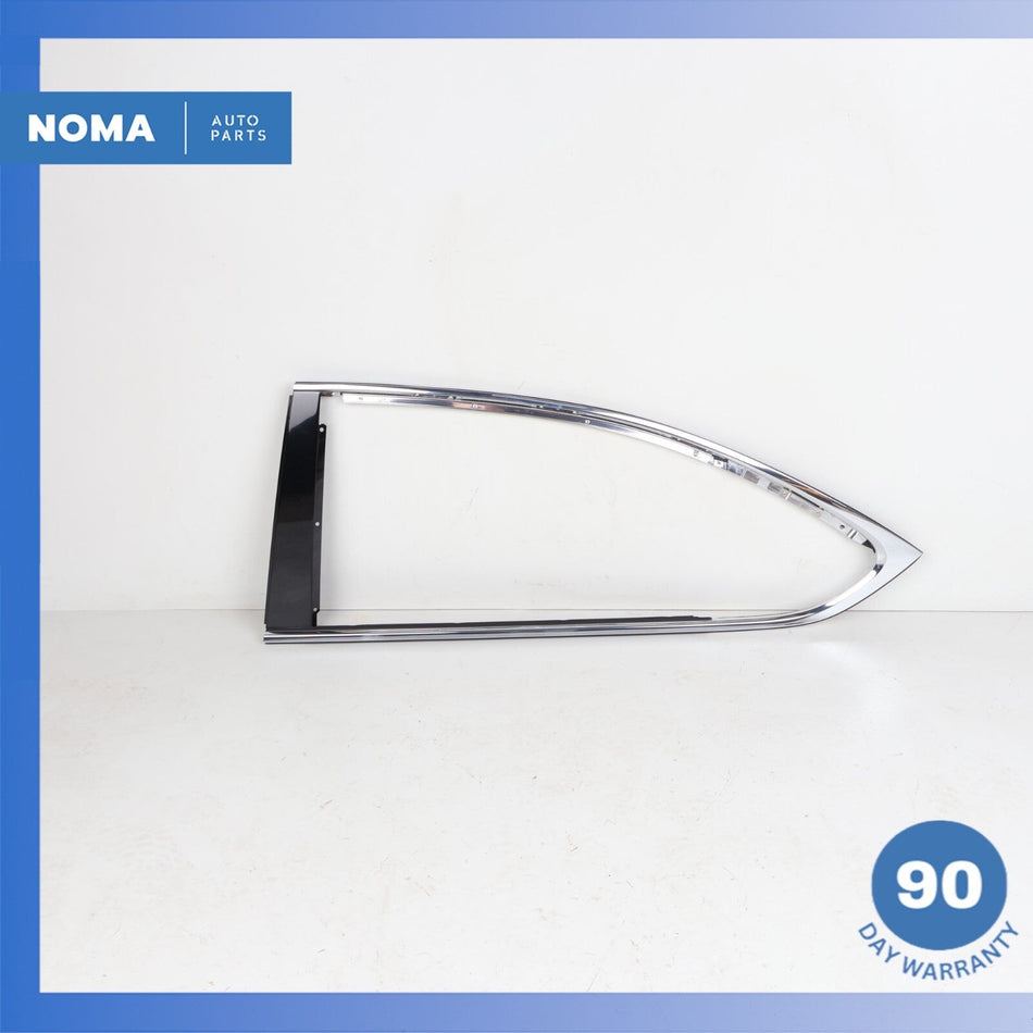 07-17 Lexus XF40 LS460 SWB Rear Left Driver Side Door Window Molding Trim OEM