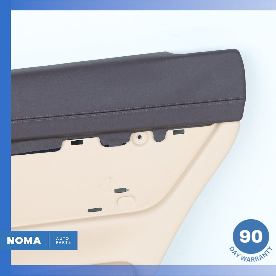 14-19 Jaguar X351 XJ XJR Rear Right Passenger Interior Door Panel Trim Beige OEM