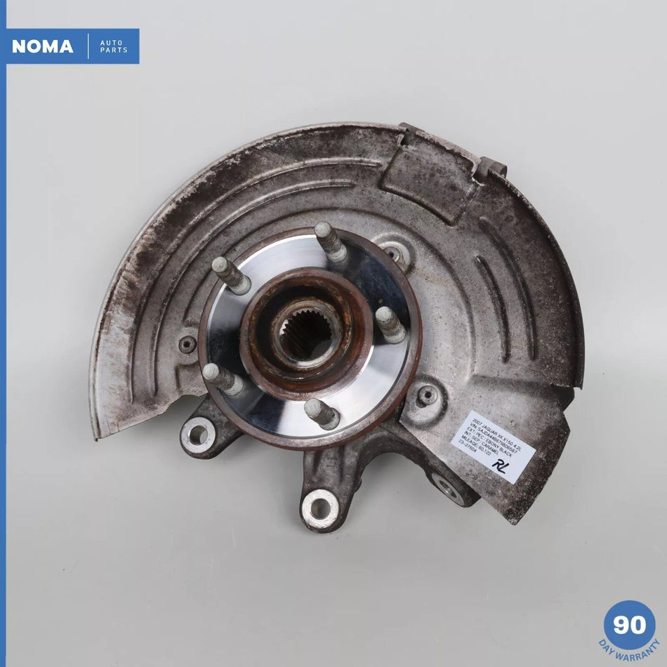 07-09 Jaguar X150 XK XKR Rear Left Side Spindle Knuckle Hub w/ Shield OEM