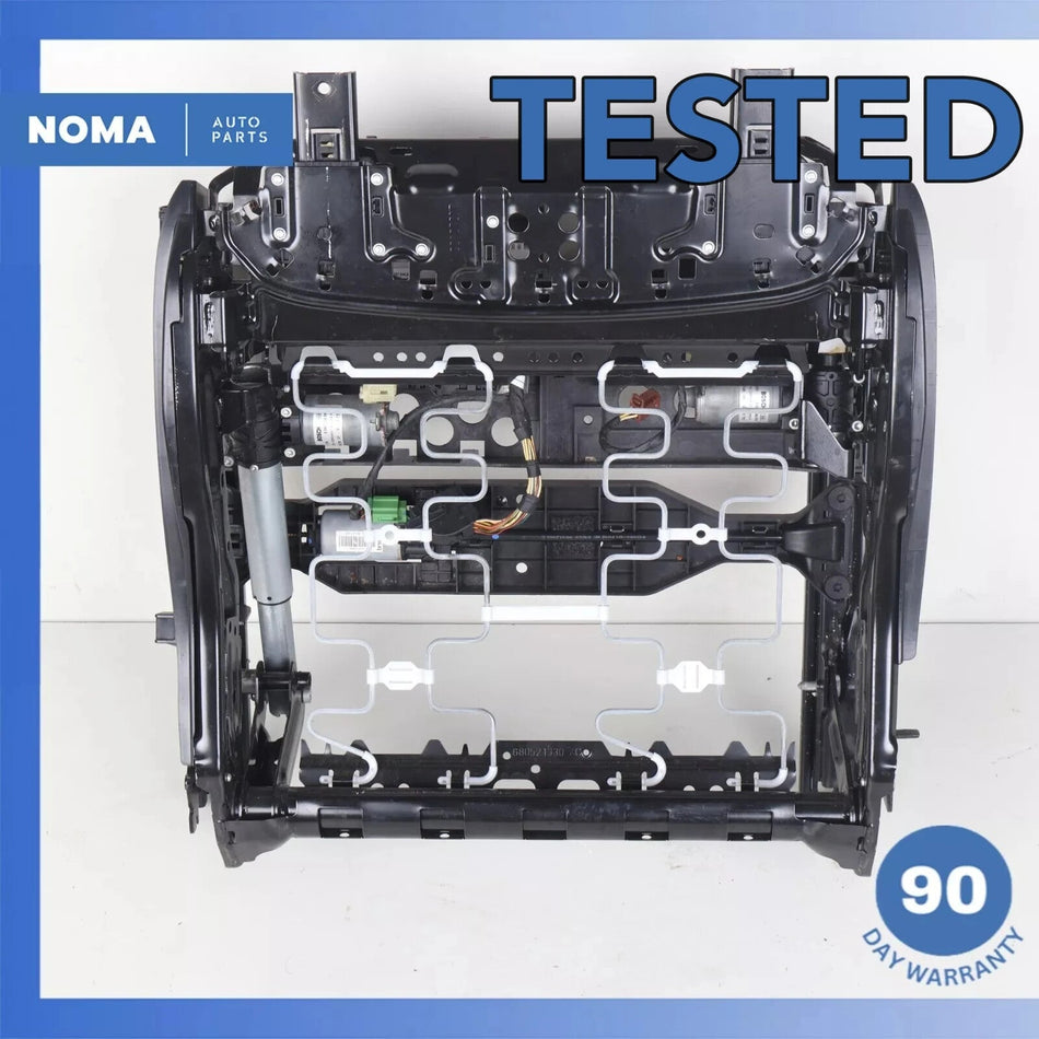 09-13 BMW F10 550i 740Li Front Left Driver Side Lower Seat Track Frame Rail OEM