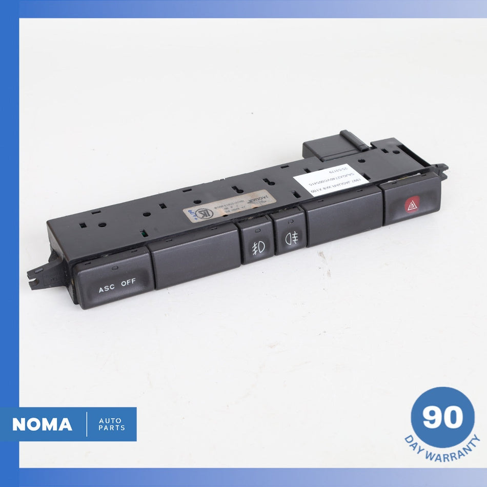 97-99 Jaguar X100 XK8 Fog Light Hazard Traction ASC Control Switch LJA6292PC OEM