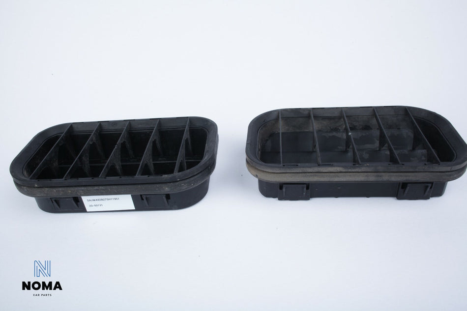 04-09 Jaguar XJ8 Vanden Plas X350 Rear Cabin Air Pressure Vent Box Set of 2 OEM