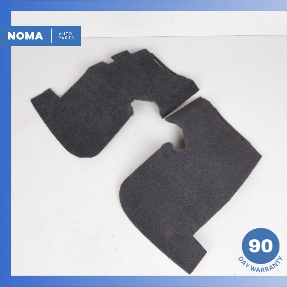 94-96 Jaguar XJS Left & Right Trunk Boot Floor Carpet Cover Panel Trim Set OEM