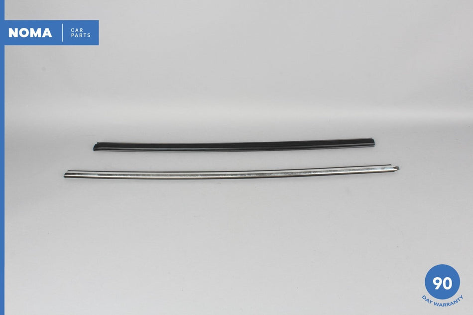 07-15 Jaguar XK XKR X150 Front Right Passenger Door Window Molding Seal Set OEM