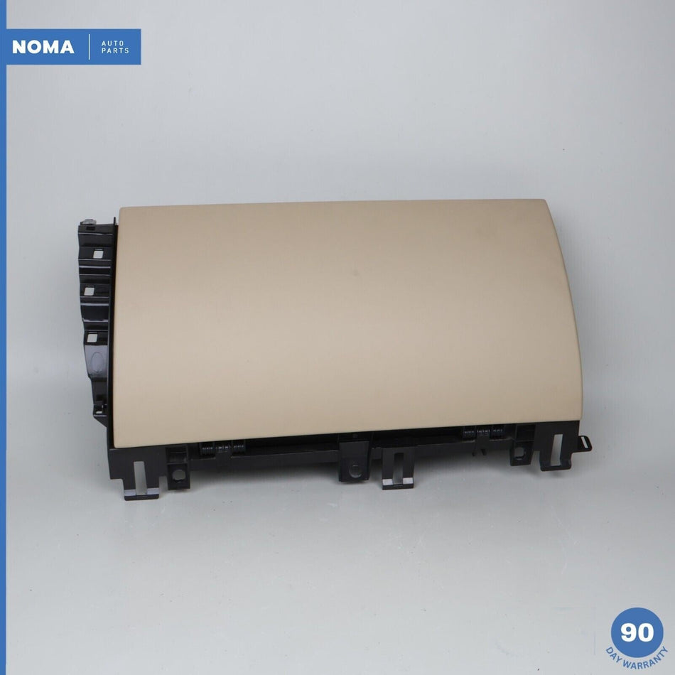 09-15 Jaguar X250 XF XFR Dash Glovebox Glove Box Storage Compartment Beige OEM