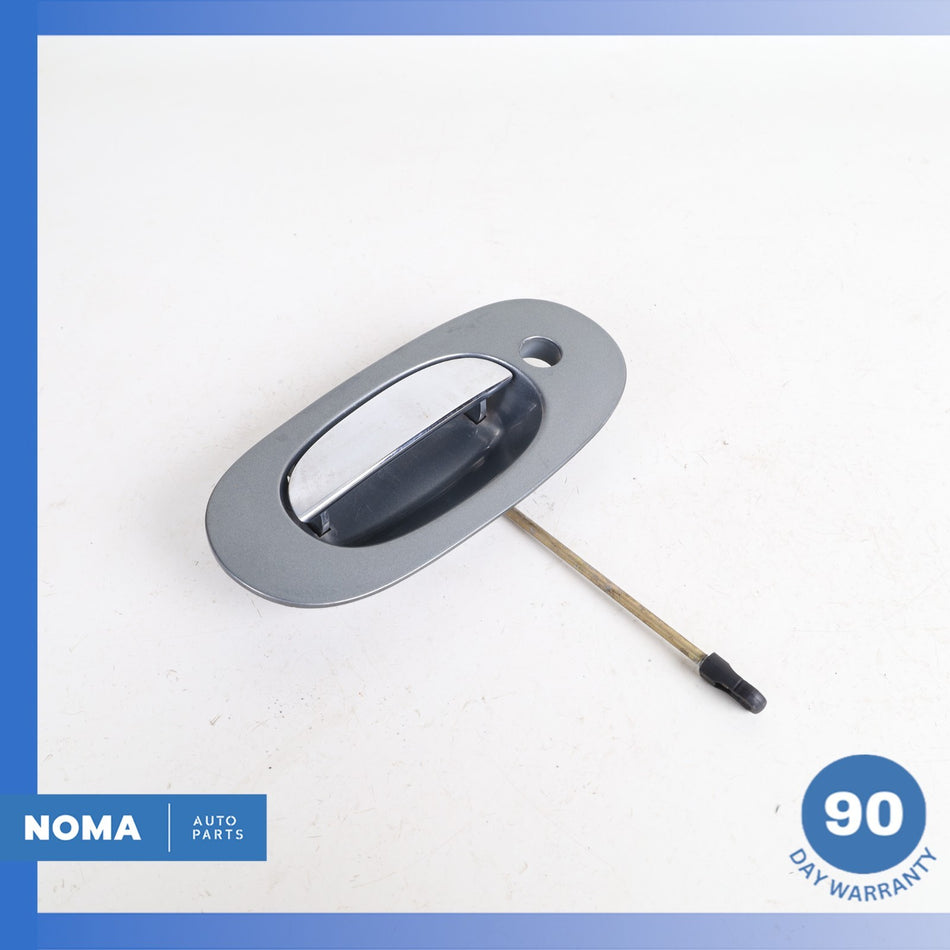 2003 Jaguar X100 XKR XK8 Left Driver Side Exterior Door Handle Gray OEM