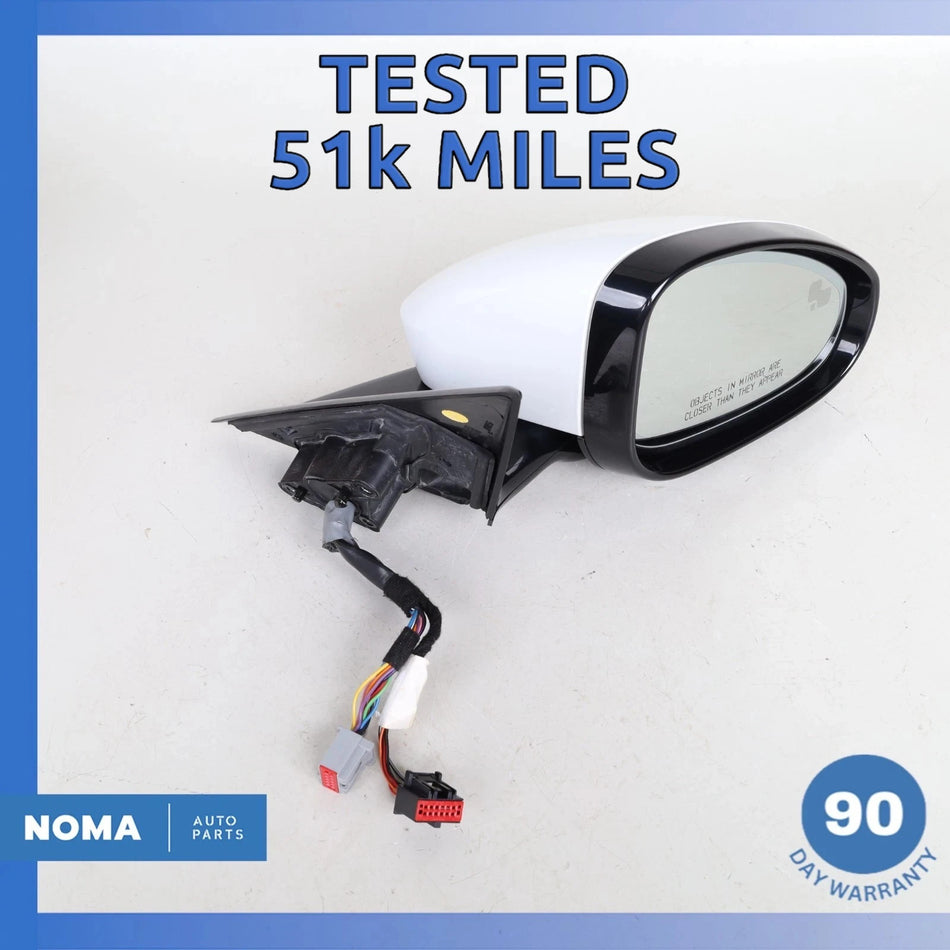 14-24 Jaguar X152 F-Type Right Side Rear View Door Mirror w/ Blind Spot OEM 51k