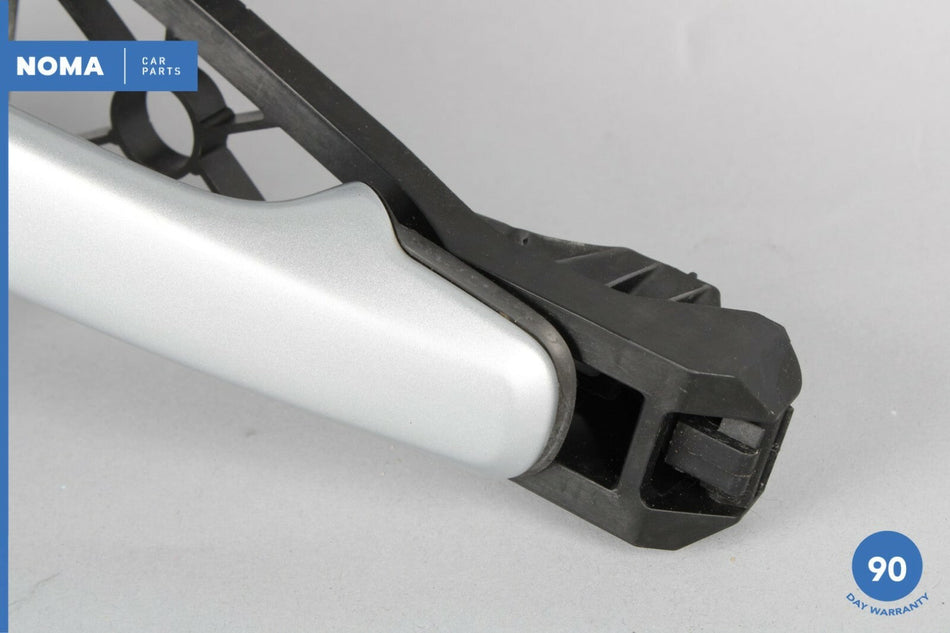 10-15 Jaguar X250 XF XFR Rear Left Exterior Door Handle w/ Cable & Bracket OEM