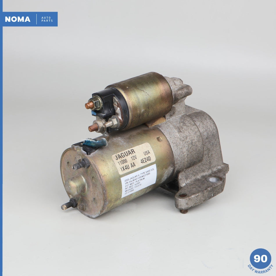 02-08 Jaguar X-Type X400 Engine Motor Starter Unit 1X4U11000AA OEM