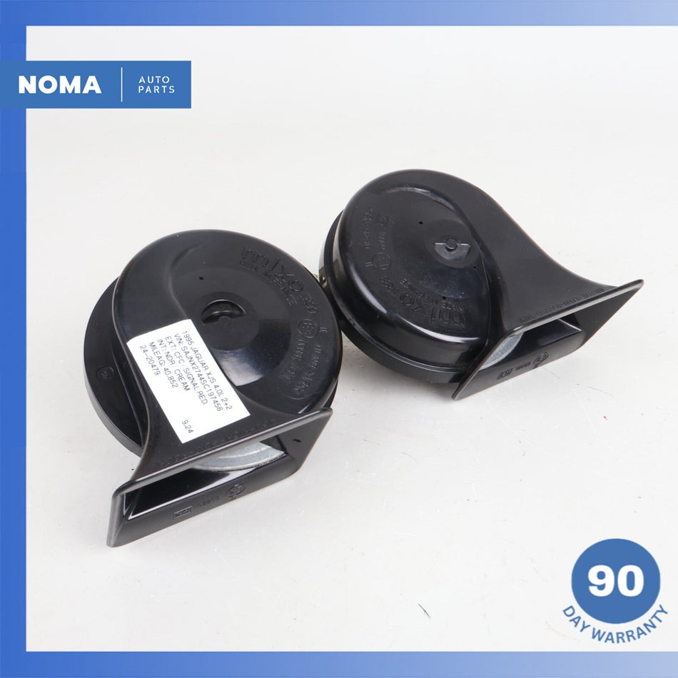 1995 Jaguar XJS Series 3 High & Low Tone Signal Horn Set of 2 OEM