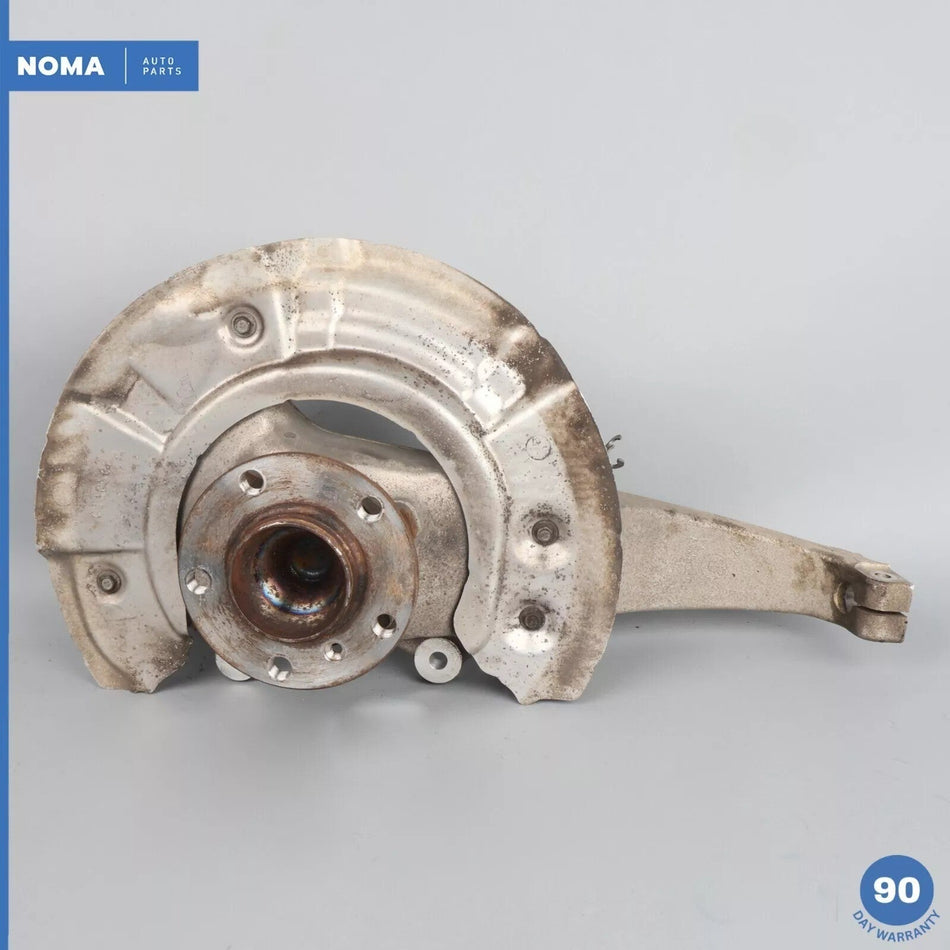 11-16 BMW F10 528i 640i Front Left Driver Side Spindle Knuckle Hub w/ Shield OEM