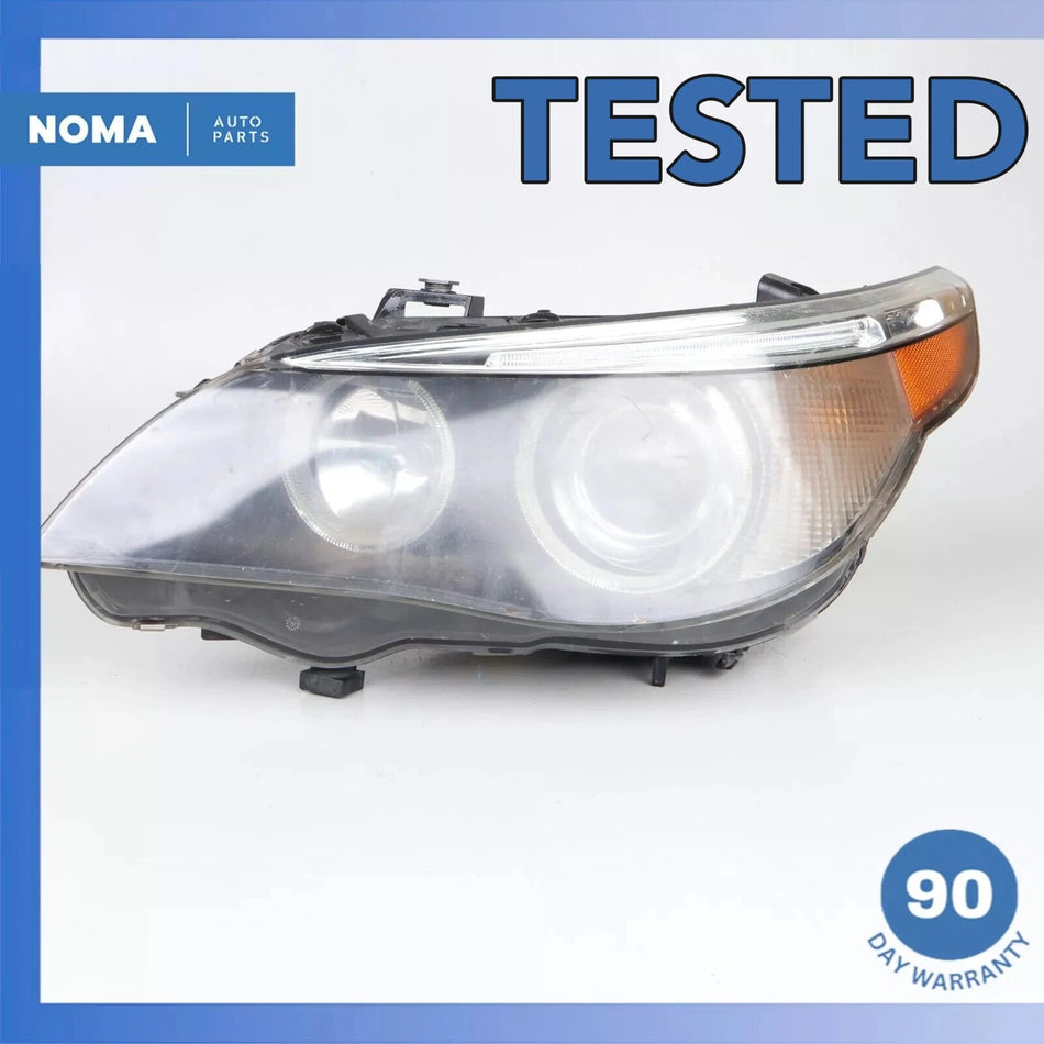 04-05 BMW E60 525i 530i Front Left Side Headlight Adaptive HID Bi-Xenon AHL OEM