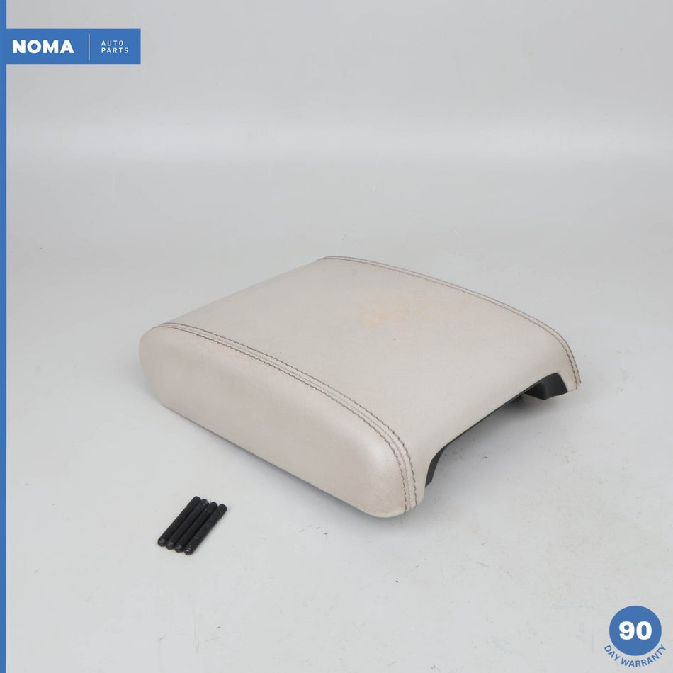 09-15 Jaguar X250 XF XFR Center Console Arm Rest Armrest Panel Cover Beige OEM