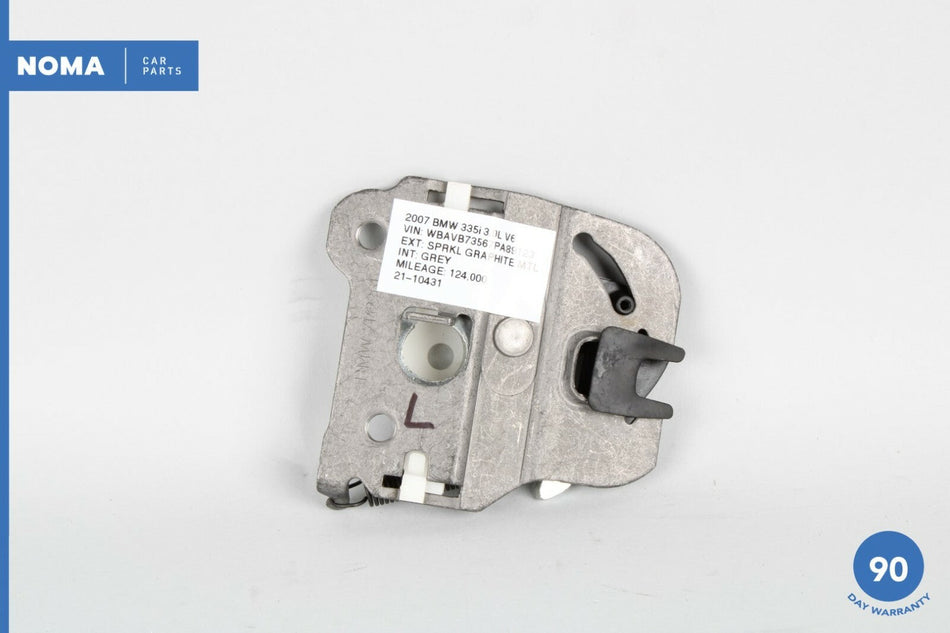 06-11 BMW 335i E90 Sedan Rear Left Driver Side Seat Back Basis Lock Latch OEM