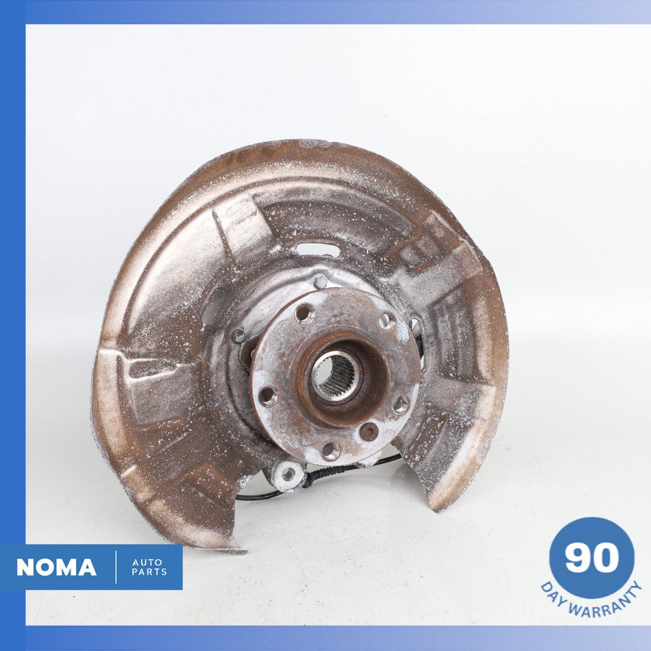 2013 BMW F10 550i Rear Right Passenger Spindle Knuckle Hub w/ Shield OEM
